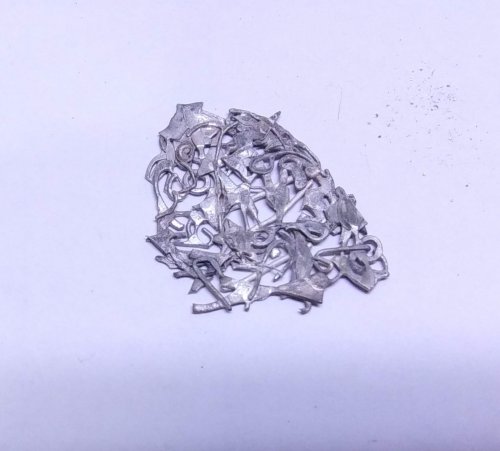 Judy Larson's Make a Lacy Argentium Scrap Metal Sheet - , General Education, Butane Torch, Soldering, Solder, make a lacy argentium scrap metal sheet